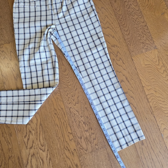 Anthropologie The Essential Slim Pants Plaid Size 2 - Picture 10 of 11